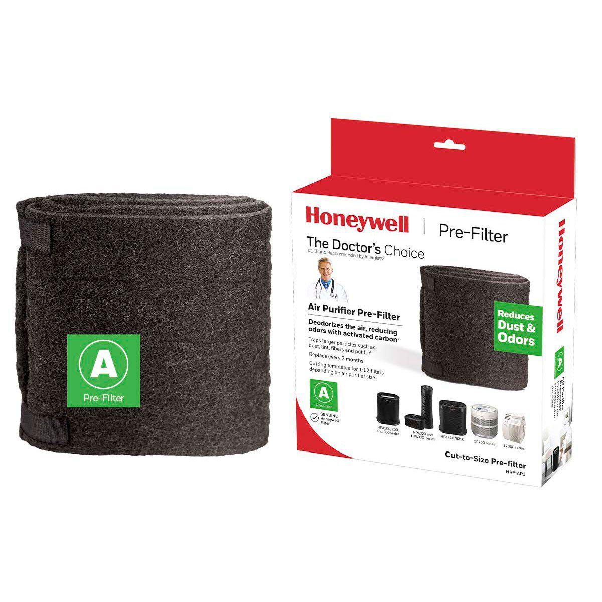 Filters for top honeywell air cleaner
